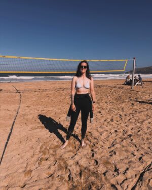 Abbie Eaton Instagram - Cornwall you were lovely! ☀️🏄🏻‍♀️🍺 

Absolutely loved my time in the camper this week, it’s been a fun adventure with @bazzalaar22! 

Where to next? Any recommendations? ⬇️