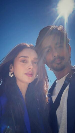 Aditi Rao Hydari Instagram - #Glowtime 
Feat Addu-Siddhu 
🦄 ☀️