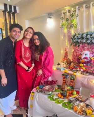 Aditi Singh Sharma Instagram - Ganpati Bappa Morya ❤️🙏

#ganeshchaturthi