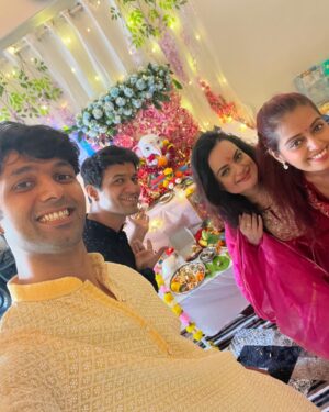 Aditi Singh Sharma Instagram - Ganpati Bappa Morya ❤️🙏

#ganeshchaturthi