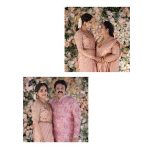 Ahana Kumar Instagram - Team Bride 💗🌸💫

Shot by @_stories_by_mathews__ 
Saree @mloft_by_joeljacobmathew 
Blouse Stitching @santinni.in 
Makeup & Hair @brahma_hairandmakeup 
Saree Draping @drapist_daira 

Ozy’s Wedding ~ 05.09.24 ✨
