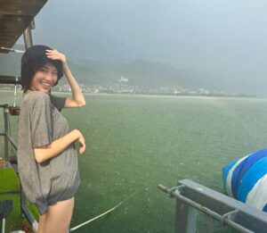 Akane Moriya Instagram - ⁡
皆さんはどんな夏を過ごされましたか？
今年の夏は色んな虹に出会うことが出来ました〜〜🌈
人生初の二重まで👀✨
⁡
#summer
#trip
#ダブルレインボー