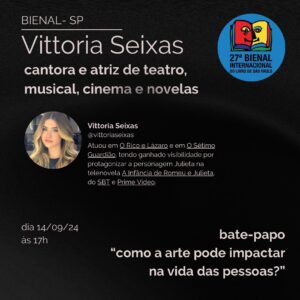 Alana Cabral Instagram - Estaremos esperando vocês no Espaço Infância às 17hrs! 
Vem pra Bienal do Livro🤍
.
.
.
#bienal #bienaldolivro #bienalsp #atores #atrizmirim #influencer #explore #cultura