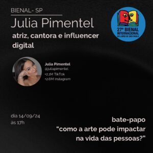 Alana Cabral Instagram - Estaremos esperando vocês no Espaço Infância às 17hrs! 
Vem pra Bienal do Livro🤍
.
.
.
#bienal #bienaldolivro #bienalsp #atores #atrizmirim #influencer #explore #cultura