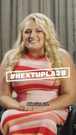 Ali Stroker Instagram - 🗣️WHAT SHE SAID!

TUNE IN this Sunday to the LA28 Paralympic Handover featuring Tony Award winner, @alistroker on CNBC and Peacock. #NextUpLA28
