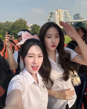 Alicha Sriprathak Instagram - How was the first two episodes!😻 

#reverse4youtheseries 
#ch3thailand #Netflix