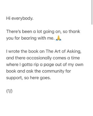 Amanda Palmer Instagram - Doing the asking. I have one relatively booked-relatively-last-minute solo show tomorrow in Northampton at The Academy of Music Theater, and I’m asking the community to help me get the word out. Thank you, locals. See you tomorrow in Northampton. I also promise at least one @chappellroan cover. Possibly two. I need that. 
♥️🔥🌈🎹🙏
Ticket link in stories and amandapalmer.net
Patron gathering info for Sunday is on the last post of the Patreon.