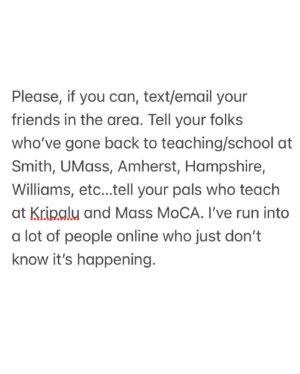 Amanda Palmer Instagram - Doing the asking. I have one relatively booked-relatively-last-minute solo show tomorrow in Northampton at The Academy of Music Theater, and I’m asking the community to help me get the word out. Thank you, locals. See you tomorrow in Northampton. I also promise at least one @chappellroan cover. Possibly two. I need that. 
♥️🔥🌈🎹🙏
Ticket link in stories and amandapalmer.net
Patron gathering info for Sunday is on the last post of the Patreon.