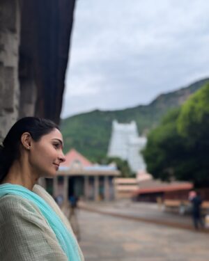Andrea Jeremiah Instagram - Tiruvanamalai 💫