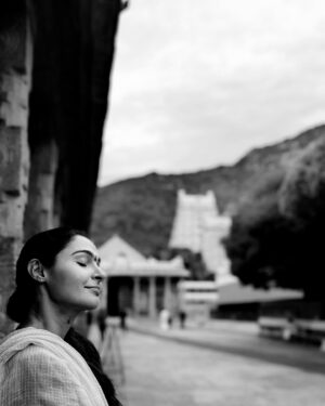 Andrea Jeremiah Instagram - Tiruvanamalai 💫