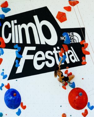 Angie Scarth-Johnson Instagram - Climb fest NYC🫨 
I love love love this event so much.  What a fun and interactive way to showcase some of the coolest parts of climbing with the world.🤍🫶🏼⚓️ @thenorthface @psicocomp @thenorthface_climb #climbfest #climbfest2024
📸 1  @jaquille.oneal 
📸4,5 @niiicknicknick