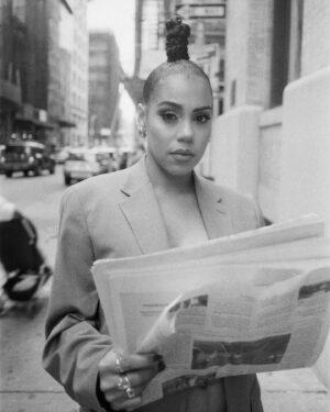 Anjelica Bette Fellini Instagram - When pregnancy meets NYFW! ❣️✨
-
Photography:  @anjelicafellini 
MUA: @____colombia 
Hair: Tyma