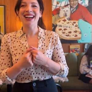 Anna Hopkins Instagram - It’s been 2 years since opening @dannyspizzatavern ! And thanks to @squarecanada we’ve been able to grow steadily. 

We hope to be able to continue making the 🍕🍸🥗you love, because nothing makes us happier than to see you share a slice (or ten) with friends and family at Danny’s.  
#Ad #SquarePartner

Artwork: 

Pizza painting: @dacashmachine
Ridiculous chihuahua: Unknown
The Last Pickle: @the_upper_dekker
The Green Spot: @art.karolina
