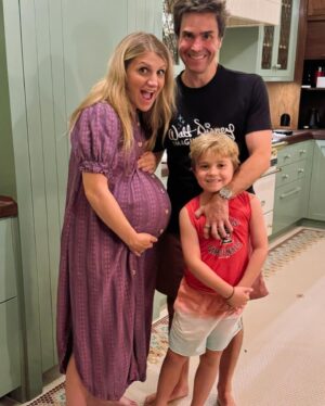 Annaleigh Ashford Instagram - That’s not a basketball. It’s a baby in there! Joining the party this fall! ❤️