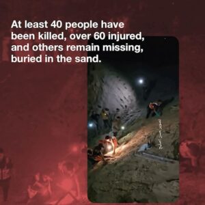 Annie Lennox Instagram - 🚨 ISRAEL TARGETS DISPLACEMENT CAMP, BURYING PEOPLE ALIVE 🚨

In the early hours of Tuesday, 10th September 2024, Israel bombed a ‘safe camp’ in the al-Mawasi area. The airstrike targeted 20 tents and was so intense that it left a crater 9 metres deep.

*Update* Gaza’s health ministry have updated this number to 19, with more missing and presumed dead. The 60  injured remained unchanged.

At least 40* people have been killed, over 60 injured, and others remain missing, buried in the sand. Nearly half of Gaza’s population is now residing in the al-Mawasi area, with many people living in tents, believing this to be a safe zone.

Israel claims it hit a ‘Ham/s Command Centre’ located at the camp.

It should be noted that this is the same excuse Israel has used to bomb every hospital in Gaza, over 160 schools, more than 70% of homes, every university, international aid vehicles, ambulances, bakeries, falafel stands, horse-drawn carts, and even mothers carrying babies.

Even if there were a command centre at the camp, this is a ‘safe zone’—one that Israel instructed Palestinians to move to for safety. It was past midnight, people were asleep, and Israel bombed the area with such force that it ensured no man, woman, or child would wake to see the sunrise. There is no reality where Israel can claim this as self-defence, nor can they justify this as a ‘targeted strike’ on Hamas. This was a calculated act of violence, designed to further punish the civilian population in Gaza.

👉 EMAIL YOUR ELECTED OFFICIAL NOW! USE THE FREE TEMPLATE IN @humantiproject’s bio or visit HumantiProject.org 👈
