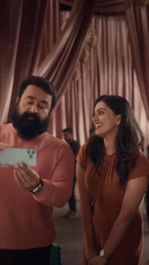 Ansha Mohan Instagram - Too proud and speechless, screenspace with the
 ‘Legend’ Lalettan🥹🤎 @mohanlal 
Overwhelmed and lucky.

.
For @bigbossmalayalaminsta 
Director @balaktanu 
Special thanks to @impulsemodelmanagement  @anishimpulse 🤍

#bigbossseason5 #mohanlal #foreverfangirl #asianet