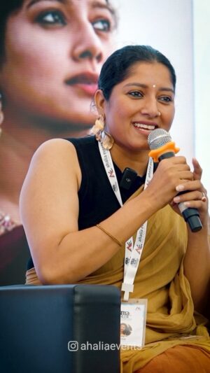 Anumol Instagram - Happy to be a part of അഹല്യ ALiF 2024
Ahalia literary festival