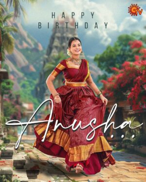 Anusha Hegde Instagram - Wishing our Azhagi Eswari @anushahegde__official 😍, a very happy birthday!