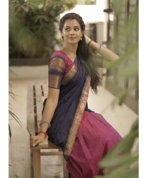 Anusha Hegde Instagram - ⭐️⭐️⭐️⭐️⭐️⭐️
Pc: @camerasenthil 
MUA: @jeevithamakeupartistry 
Outfits: @ivalinmabia.halfsarees 
Organised by: @rrajeshananda