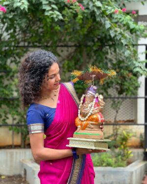 Archana Kumar Instagram - இனிய விநாயகர் சதுர்த்தி வாழ்த்துகள் 🫶🏼♥️✨

Pc: @_raj27__ annaaa🫶🏼
#akkapasanga #mylittlemunchkins #ganeshchathurthi #archu #archanakumaar