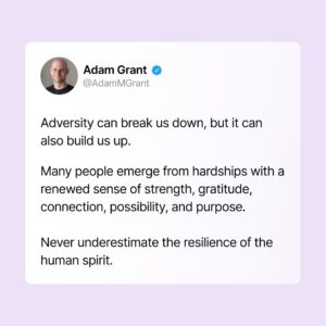 Arianna Huffington Instagram - Love this from @adamgrant 💜