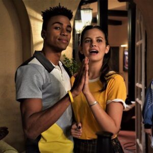 Ariel Mortman Instagram - Team Dayley anyone? @thegreenhouseacademy was the top 5 most binged series this week! Woohoo! 🎉Keep on binging! Season 3 now streaming on @netflix 💞 (yes we are that weird on set too)