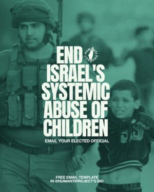 Armeena Khan Instagram - 🚨 Israel is systematically detaining, abusing and torturing Palestinian children 🚨

The civil society group ‘Defense for Children International Palestine’ (DCIP) has released a harrowing report that exposes the systematic detainment, abuse and torture of Palestinian children by Israeli forces. The report highlights severe human rights violations, including the use of children as human shields.

DCIP’s report documents widespread torture and abuse, with thousands of Palestinians, including children, detained without charge since October 7. The testimonies of the children reveal a systematic policy of dehumanisation and violence.

“They insulted us, slapped me on my face, and kicked me in my stomach and waist. I almost died from the beating.” 
Karim, a 12-year-old who was stripped and bound by Israeli forces in Gaza. 
“Then they made us walk in front of bulldozers and tanks in the streets so that the resistance wouldn’t target them.”

Shadi, a 14-year-old boy, described being detained by Israeli forces after they shot into a crowd of Palestinians awaiting food assistance. “They stripped us of our clothes, blindfolded us, tied us up, and beat us over our heads.”

“Dad, I saw death with my own eyes. The soldiers were debating in front of me whether to crush me under the tank chains or let the dogs eat me alive”
13-year-old Shehada

👉 EMAIL YOUR ELECTED OFFICIAL NOW! USE THE FREE TEMPLATE IN @humantiproject’s bio or visit HumantiProject.org 👈