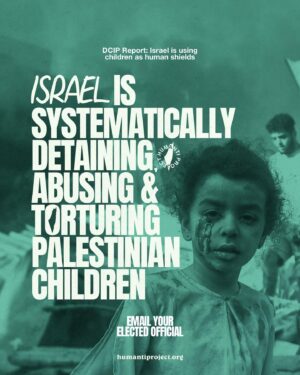 Armeena Khan Instagram - 🚨 Israel is systematically detaining, abusing and torturing Palestinian children 🚨

The civil society group ‘Defense for Children International Palestine’ (DCIP) has released a harrowing report that exposes the systematic detainment, abuse and torture of Palestinian children by Israeli forces. The report highlights severe human rights violations, including the use of children as human shields.

DCIP’s report documents widespread torture and abuse, with thousands of Palestinians, including children, detained without charge since October 7. The testimonies of the children reveal a systematic policy of dehumanisation and violence.

“They insulted us, slapped me on my face, and kicked me in my stomach and waist. I almost died from the beating.” 
Karim, a 12-year-old who was stripped and bound by Israeli forces in Gaza. 
“Then they made us walk in front of bulldozers and tanks in the streets so that the resistance wouldn’t target them.”

Shadi, a 14-year-old boy, described being detained by Israeli forces after they shot into a crowd of Palestinians awaiting food assistance. “They stripped us of our clothes, blindfolded us, tied us up, and beat us over our heads.”

“Dad, I saw death with my own eyes. The soldiers were debating in front of me whether to crush me under the tank chains or let the dogs eat me alive”
13-year-old Shehada

👉 EMAIL YOUR ELECTED OFFICIAL NOW! USE THE FREE TEMPLATE IN @humantiproject’s bio or visit HumantiProject.org 👈