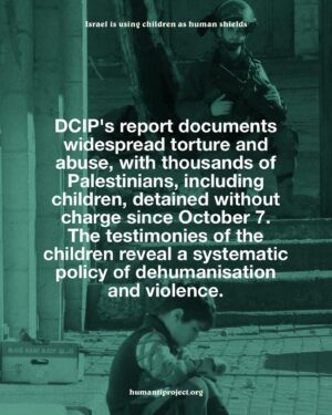 Armeena Khan Instagram - 🚨 Israel is systematically detaining, abusing and torturing Palestinian children 🚨

The civil society group ‘Defense for Children International Palestine’ (DCIP) has released a harrowing report that exposes the systematic detainment, abuse and torture of Palestinian children by Israeli forces. The report highlights severe human rights violations, including the use of children as human shields.

DCIP’s report documents widespread torture and abuse, with thousands of Palestinians, including children, detained without charge since October 7. The testimonies of the children reveal a systematic policy of dehumanisation and violence.

“They insulted us, slapped me on my face, and kicked me in my stomach and waist. I almost died from the beating.” 
Karim, a 12-year-old who was stripped and bound by Israeli forces in Gaza. 
“Then they made us walk in front of bulldozers and tanks in the streets so that the resistance wouldn’t target them.”

Shadi, a 14-year-old boy, described being detained by Israeli forces after they shot into a crowd of Palestinians awaiting food assistance. “They stripped us of our clothes, blindfolded us, tied us up, and beat us over our heads.”

“Dad, I saw death with my own eyes. The soldiers were debating in front of me whether to crush me under the tank chains or let the dogs eat me alive”
13-year-old Shehada

👉 EMAIL YOUR ELECTED OFFICIAL NOW! USE THE FREE TEMPLATE IN @humantiproject’s bio or visit HumantiProject.org 👈