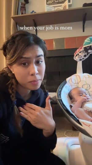 Ashley Argota Instagram - my uniform is sweatpants and a shirt with spit up on it. #verydemure