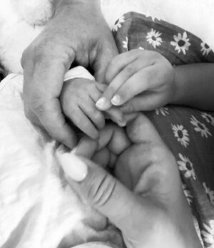 Ashley Tisdale Instagram - Emerson Clover French, all three of us are obsessed with you. She landed 9.6.24 🍀