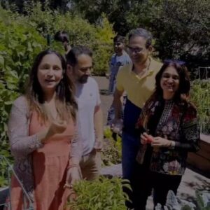 Ashwini Bhave Instagram - What a cool day it was in my yard! 🌱
Nothing is sweeter than sharing nature's candy with friends. I had a great day telling stories and savoring the sweetness of stevia leaves in the garden with my acting friends.

🌿 Could you recognize those leaves?

#marathicelebrity #marathireels #marathistars #marathireel #ashvinibhave #amrutasubhash #gardeninglife #gardeningisfun #marathipost #marathifun #gardenlovers