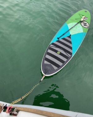 Aviis Zhong Instagram - 週末來複習一下帆船
玩個jetsurf
陪小孩玩sup划一下
給超長鬚水母電爆
最後被送上去修一下帆桅桿
謝謝BlowFish❤️

#sailing #jellyfish #sup #jetsurf