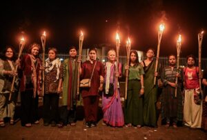 Azmeri Haque Badhon Instagram - শেকল ভাঙার পদযাত্রা!
