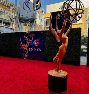 Barbara Corcoran Instagram - #Emmys roundup! 💛🦈🎉🏆 Last night’s Emmy win feels surreal. Shark Tank has given me the opportunity to be a real-life fairy godmother—I’m so grateful! Here’s to all the Shark Tank entrepreneurs living the American Dream. Thank you for all the support! 🥰