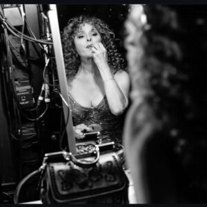 Bernadette Peters Instagram - In the wings just before the show at Theater Royal Drury Lane in London !! Thank you Danny with a camera xx