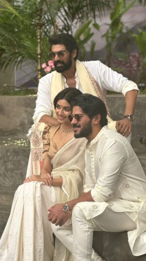 Bhagyashri Borse Instagram - New beginnings 🤍

#Kaantha