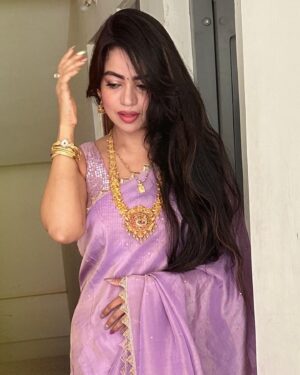 Bhavya Sri Instagram - 💜😘😘😘😘😘
