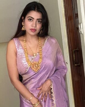 Bhavya Sri Instagram - 💜😘😘😘😘😘