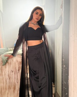 Bhaweeka Chaudhary Instagram - 🖤

📸 @mukul_photography_143