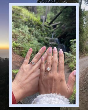 Bianca A. Santos Instagram - Fiancée’d and filled with love!!!✨