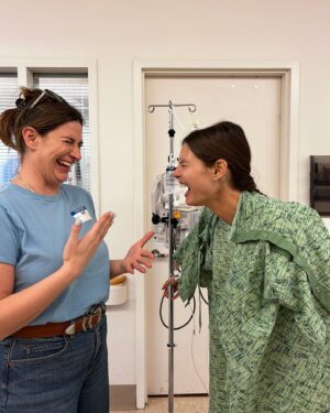 Bianca Balti Instagram - Last Sunday, I checked myself into the ER to find out that my lower abdominal pain was stage 3C ovarian cancer. 
It’s been a week full of fear, pain and tears but mostly love, hope, laughter, and strength. 
(check these pics out for proof, lol)

I have a long journey ahead, but I know I will beat this. For myself, my loved ones (my daughters are at the top of the list), and all of you who need strength, you can borrow some of mine cause I have loads. 

Life happens; give it a reason. 
So far, cancer has given me a chance to find beauty through life’s hurdles.