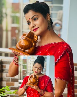 Bidusmita Dash Instagram - Happy ganeah chathurti 🙏
#ganeshpuja #ganapati2024