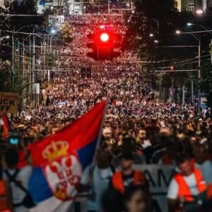 Bojana Novaković Instagram - A major showdown over the climate crisis is taking place right now in a small country in Europe. As usual, large US media outlets are silent. I am urging everyone to pay attention; the photos tell much of the story.

In Serbia, a country of only 6.6 million, hundreds of thousands of citizens have taken to the streets in recent days to demand the cancellation of a new lithium mine that the notorious corporate human rights abuser Rio Tinto wants to build in an area of fertile farmland in the western part of the country. A broad coalition of Serbian scientists has concluded the mine would cause irreversible ecological catastrophe. Water would be poisoned. Hundreds of family farms would be sacrificed. It is highly unusual for such a large proportion of a nation’s citizens to stage sustained protests over a single fossil fuel project. The photos in the carousel were shot in recent days in Belgrade, the nation’s capital where I believe at least 15% of the city’s population was on the streets.

This is a compelling example of what citizen power can be, and must do. It is what industry and corrupt governments fear most. And it’s deeply inspiring to witness.

I want to thank Bojana Novokovic - one of the Serbian protest leaders whose picture is in the carousel — for calling this to my attention. (I met @bojnovak on this platform during my Chevron-orchestrated detention over the company’s Amazon pollution.) Also want to give a shout-out to @mar_sa_drine, the extraordinary grassroots organization in Belgrade that has been leading the opposition to Rio Tinto’s mine.

Rio Tinto is a greedy Anglo-Australian company that has a long history of major human rights abuses across the globe in places like Indonesia, Papua New Guinea, and California. (See the website of the London Mining Network for documentation.) Serbian President Vucic - a strongman who reportedly stole the last election - is playing jiu jitsu with the protestors by first cancelling the project and then reinstating it. Dozens of protesters have been arrested. 

Solidarity with @mars_sa_drine and @bojnovak. Asking 
@nytimes and @cnn: you going to cover this deeply impressive display of citizen power? 👊👊