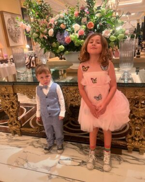 Brie Garcia Instagram - The kids wanted to join me for some tea time!! We all know how much Nikki and I love our tea time!! 🤍