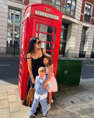 Brie Garcia Instagram - The kids wanted to join me for some tea time!! We all know how much Nikki and I love our tea time!! 🤍