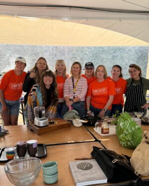 Briony May Williams Instagram - Oh @carfestevent you absolute beauty!!! ❤️ New friends, old friends, Carfest family…it was pure joy as always 💕

This is the second year I’ve hosted the Chef’s Stage, sponsored by the awesome @cuisinart_europe, and it really is an honour to be surrounded by such incredible chefs. I learnt so much and had the best time. There are too many wonderful moments to mention and I was enjoying myself so much I didn’t take pics of everyone but thank you to each and every amazing chef who joined me on the stage 💕

An extra special HUGE thank you to the amazing team behind the scenes, none of it is possible without them, they work so hard!! You are all angels Victoria, Cora, Angela, Natalie, Ben, Pamela, Tara, Lynn and Jo ❤️

And of course @tvsandyclarke you’re a blooming legend for organising such a sensational Food Fest, it blows my mind how you manage it all! Thank you for having faith in me to look after the Chef’s Stage for you 💕

Thank you to all the Carfesters who came to see us, you really are the best audience!!! ⭐️

#carfest #foodfest