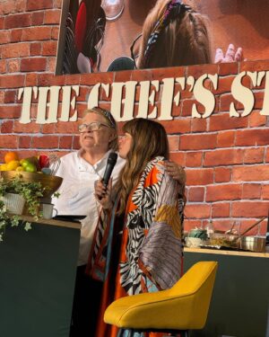 Briony May Williams Instagram - Oh @carfestevent you absolute beauty!!! ❤️ New friends, old friends, Carfest family…it was pure joy as always 💕

This is the second year I’ve hosted the Chef’s Stage, sponsored by the awesome @cuisinart_europe, and it really is an honour to be surrounded by such incredible chefs. I learnt so much and had the best time. There are too many wonderful moments to mention and I was enjoying myself so much I didn’t take pics of everyone but thank you to each and every amazing chef who joined me on the stage 💕

An extra special HUGE thank you to the amazing team behind the scenes, none of it is possible without them, they work so hard!! You are all angels Victoria, Cora, Angela, Natalie, Ben, Pamela, Tara, Lynn and Jo ❤️

And of course @tvsandyclarke you’re a blooming legend for organising such a sensational Food Fest, it blows my mind how you manage it all! Thank you for having faith in me to look after the Chef’s Stage for you 💕

Thank you to all the Carfesters who came to see us, you really are the best audience!!! ⭐️

#carfest #foodfest