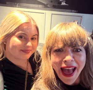 Briony May Williams Instagram - Absolutely dreamy evening at the @bbcbristol Make a Difference Awards ❤️ Hearing all the incredible stories of the nominees and winners is so good for the soul. These people are selfless, kind and inspiring in every way, truly making a difference to the world around them. 

The evening was made even more magical because it was spent under the wings of a Concorde at @aerospacebristol 🤩 What an experience!!! 

It was wonderful to catch up with all the amazing people who work at @bbcbristol and put the awards together and of course @joesims10 and Claire Carter were excellent hosts ❤️ 

My highlights included in no particular order:

* Bumping into my babe @eviemaeaestheics 
* Seeing the fabulous @charlie_bees_1989 and meeting her lush mum Deb
* Walking through an actual Concorde 
* Presenting the Great Neighbour Award
* Sitting next to a 5 month old puppy wearing a bow tie all evening (Oren is a service dog in training and was so well behaved all night!)
* Cheering on Chloe and @watchochogrow when they won
# Wearing the dress I ordered on TikTok months ago in the middle of the night

#makeadifference #bbc #bristol #bbcradiobristol