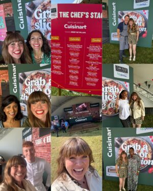 Briony May Williams Instagram - Oh @carfestevent you absolute beauty!!! ❤️ New friends, old friends, Carfest family…it was pure joy as always 💕

This is the second year I’ve hosted the Chef’s Stage, sponsored by the awesome @cuisinart_europe, and it really is an honour to be surrounded by such incredible chefs. I learnt so much and had the best time. There are too many wonderful moments to mention and I was enjoying myself so much I didn’t take pics of everyone but thank you to each and every amazing chef who joined me on the stage 💕

An extra special HUGE thank you to the amazing team behind the scenes, none of it is possible without them, they work so hard!! You are all angels Victoria, Cora, Angela, Natalie, Ben, Pamela, Tara, Lynn and Jo ❤️

And of course @tvsandyclarke you’re a blooming legend for organising such a sensational Food Fest, it blows my mind how you manage it all! Thank you for having faith in me to look after the Chef’s Stage for you 💕

Thank you to all the Carfesters who came to see us, you really are the best audience!!! ⭐️

#carfest #foodfest